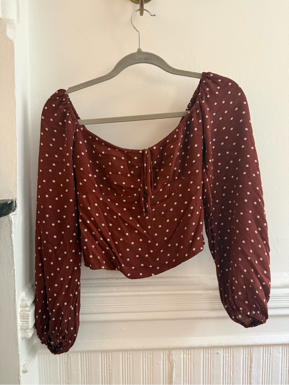 Abercrombie Polka Dot Top